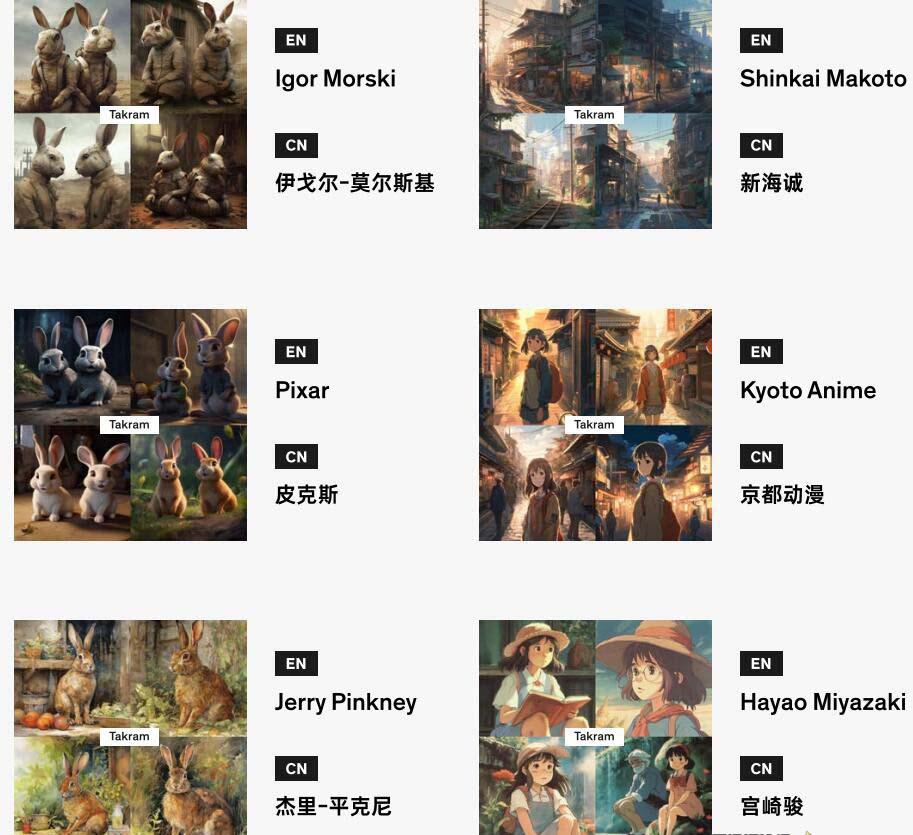 图片[1]-Midjourney辞典AIGC中英双语图文辞典+提示关键词Prompt大全-轻创网