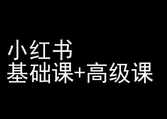 小红书基础课+高级课-小红书运营教程-轻创网