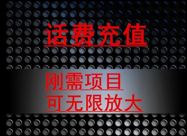 最新蓝海项目，刚需赛道，95折充话费月入5位数-轻创网