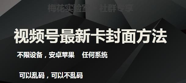 梅花实验室社群最新卡封面玩法3.0，不限设备，安卓苹果任何系统-轻创网