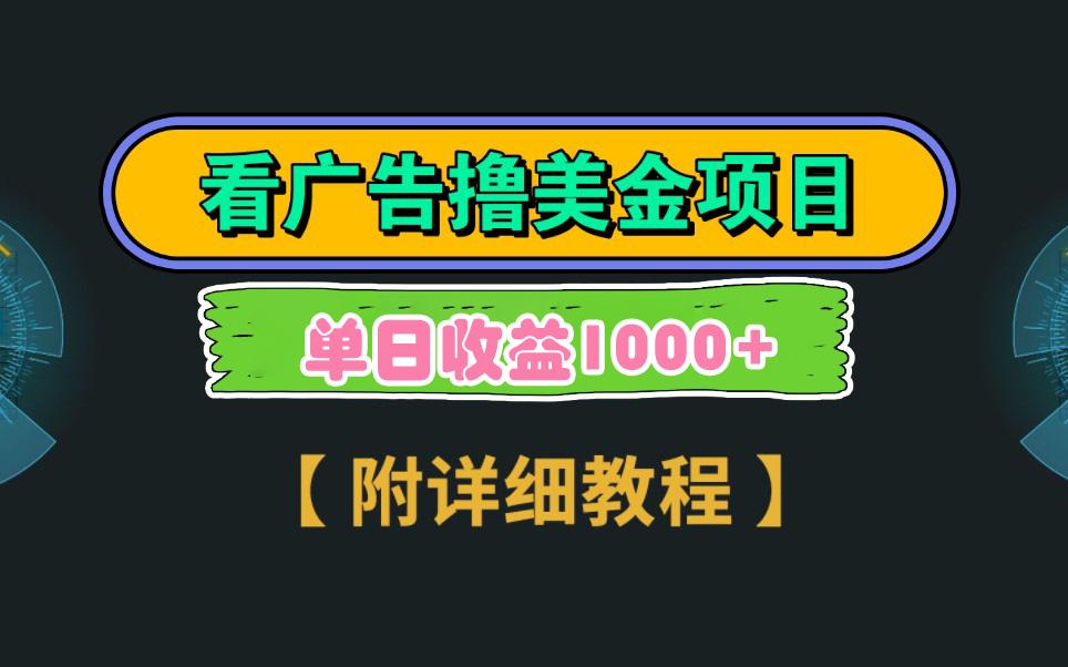 Google看广告撸美金，3分钟到账2.5美元 单次拉新5美金，多号操作，日入1千+-轻创网