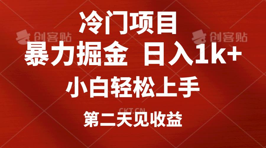 冷门项目，靠一款软件定制头像引流 日入1000+小白轻松上手，第二天见收益-轻创网