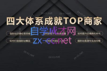 华曜·阿里巴巴国际站认知及直通车实操课程-轻创网