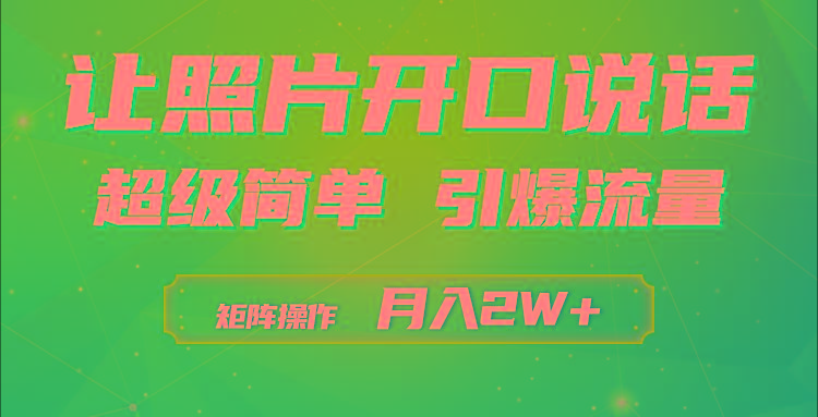(9553期)利用AI工具制作小和尚照片说话视频，引爆流量，矩阵操作月入2W+-轻创网