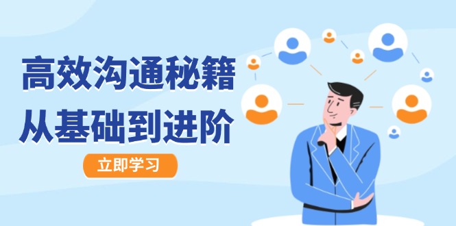 高效沟通秘籍：成长有方向，从基础到进阶，图文音频一应俱全-轻创网