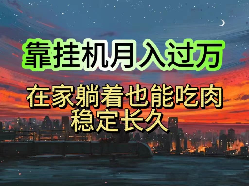 挂机项目日入1000+，躺着也能吃肉，适合宝爸宝妈学生党工作室，电脑手…-轻创网