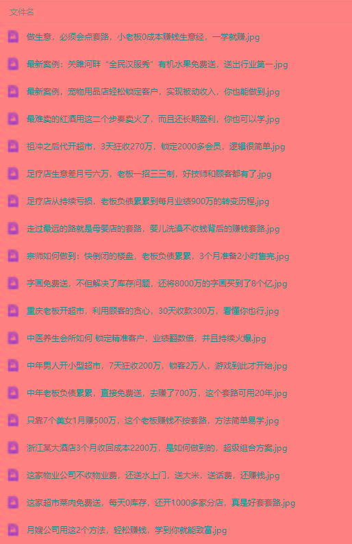 图片[3]-(9607期)真实有效391套商业模式，年入几十到几百万案例解析(电子书+视频+图文)-轻创网