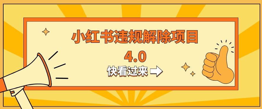 小红书违规掘金蓝海项目，日入800+（附带引流办法及解除办法）-轻创网