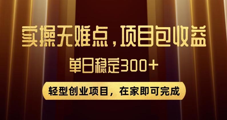 王炸项目！无门槛优惠券，单号日入300+，无需经验直接上手【揭秘】-轻创网