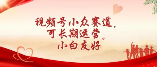 视频号小众赛道，可长期运营，小白友好【揭秘】-轻创网