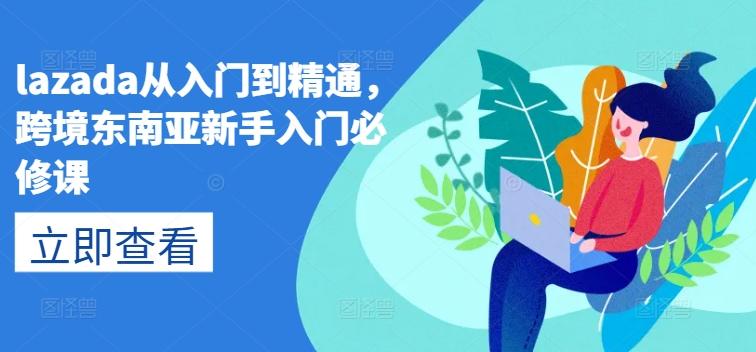 lazada从入门到精通，跨境东南亚新手入门必修课-轻创网