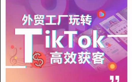 外贸工厂玩转TikTok高效获客，多种引流方式与账号定位技巧，拆解爆款短视频打造成功案例-轻创网