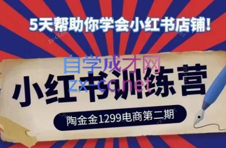 陶金金·小红书训练营(第二期)-轻创网