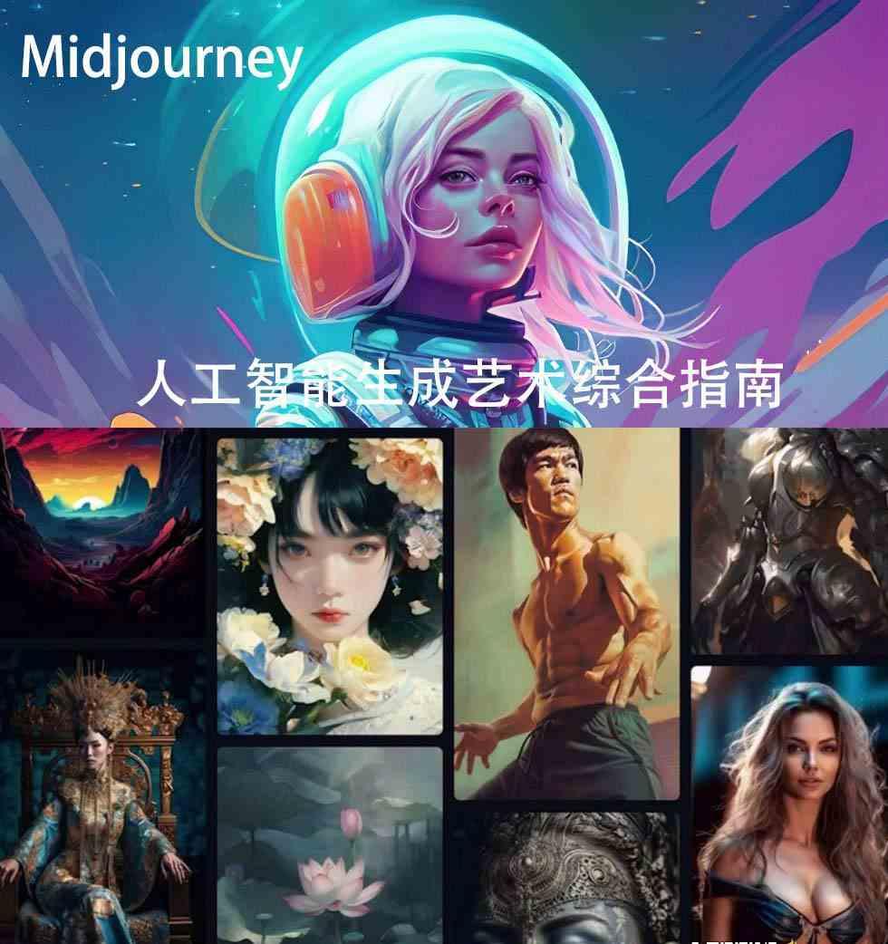 图片[2]-Midjourney及ChatGPT4人工智能生成艺术图像综合指南-9节课-中英字幕-轻创网