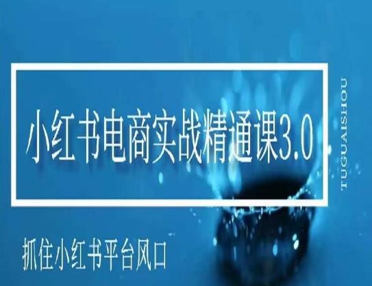 小红书电商实战精通课3.0，抓住小红书平台的风口，不错过有一个赚钱的机会-轻创网