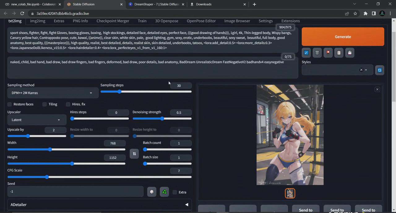 图片[4]-利用Stable Diffusion创建动漫艺术图像使用AI绘画赚钱-中英字幕-轻创网