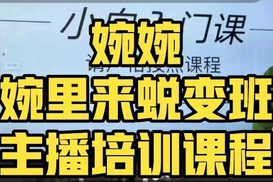 婉婉·婉里来蜕变班（主播课）全方位理解底层逻辑并灵活运用-轻创网