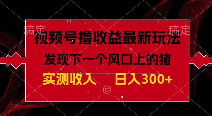 视频号分成计划最新玩法，单条作品几分钟制作完成,日入300+，过年前最后的冲刺-轻创网
