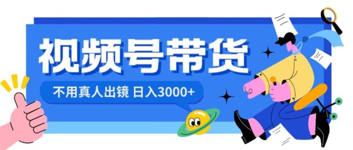 视频号带货，日入3000+，不用真人出镜-轻创网